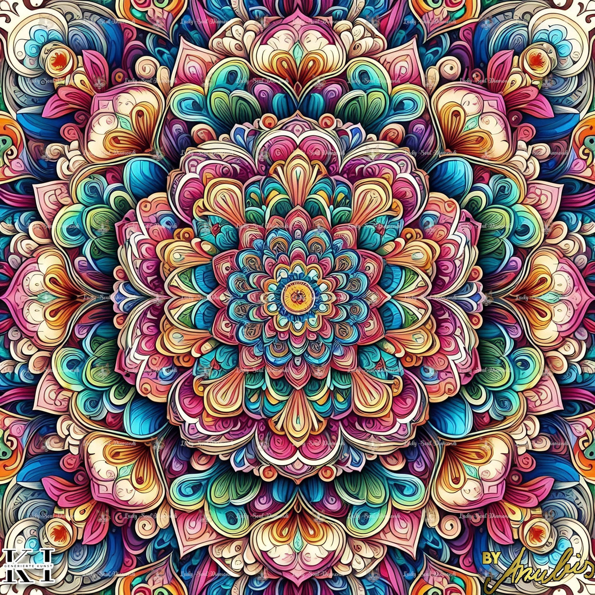 Mandala Journey Part 2 - Lucky Soul Diamonds