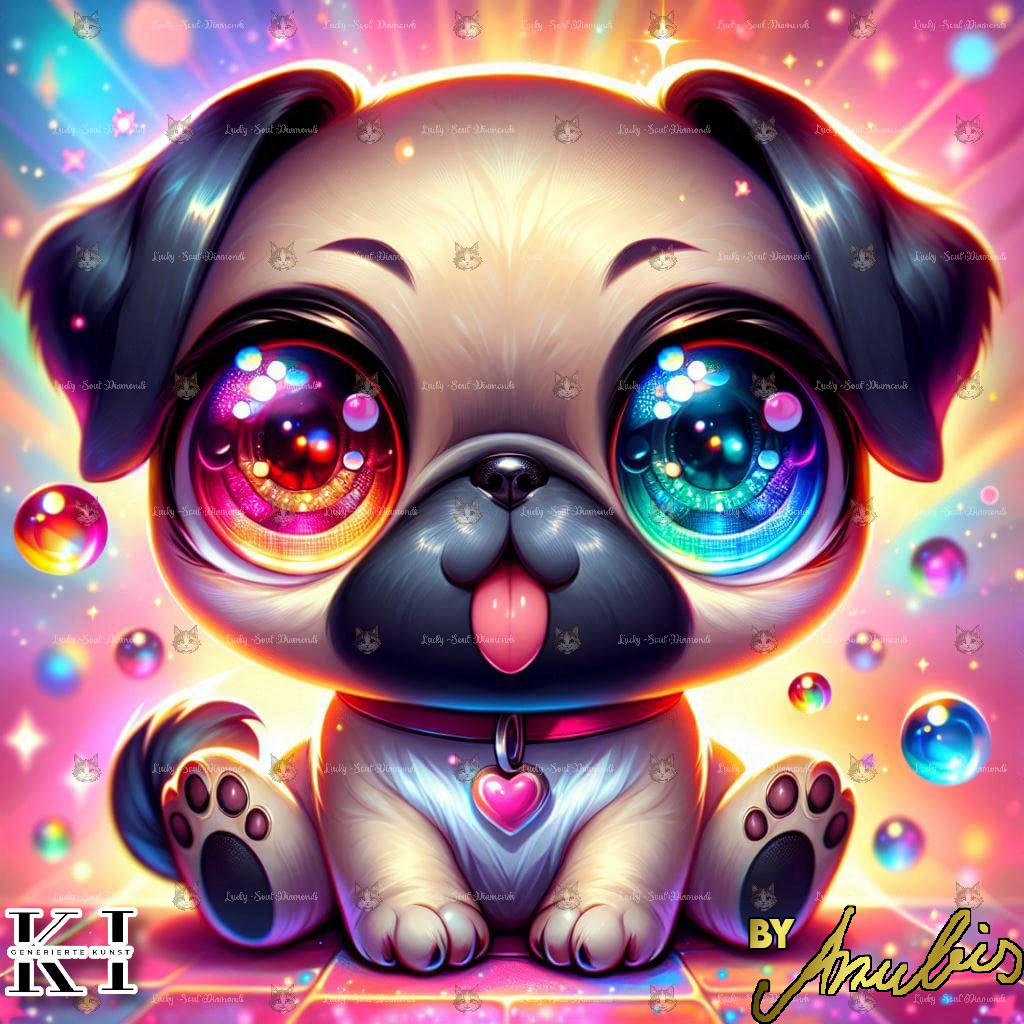 Sparkle Pug Dreams