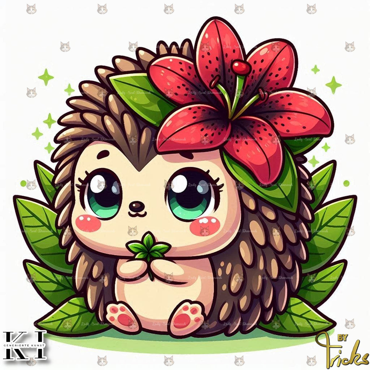 Little Hedgehog - Lucky Soul Diamonds
