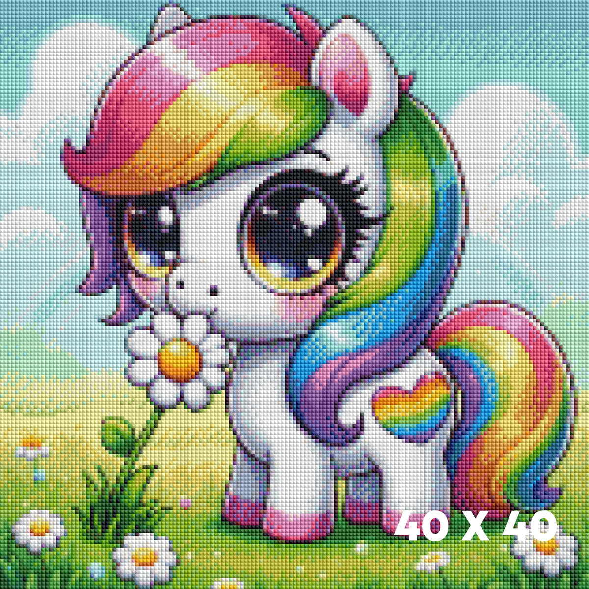 Rainbow Unicorn - Lucky Soul Diamonds