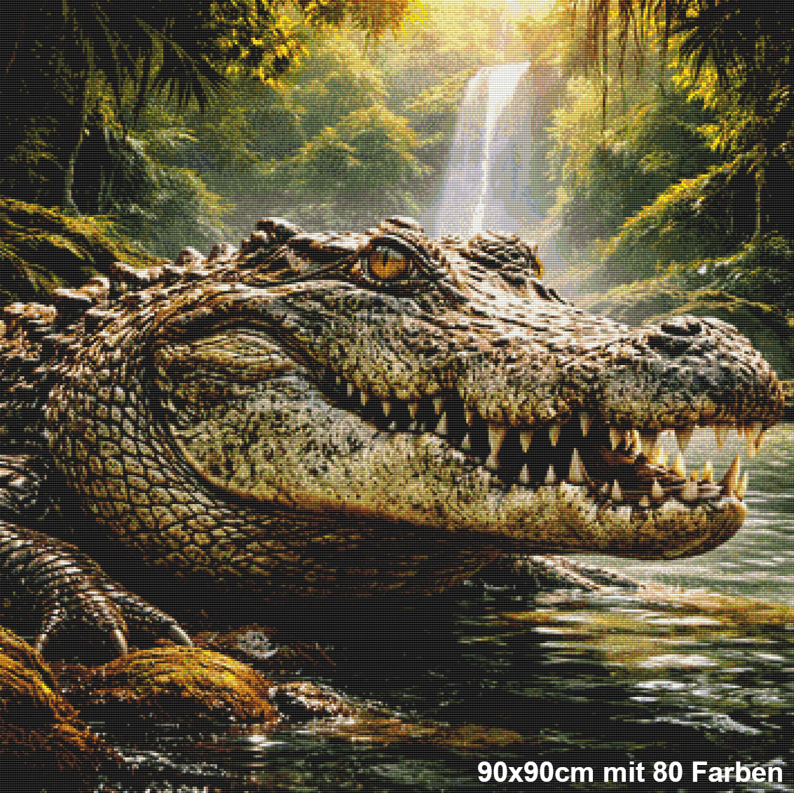 Crocodile of the lost Jungle