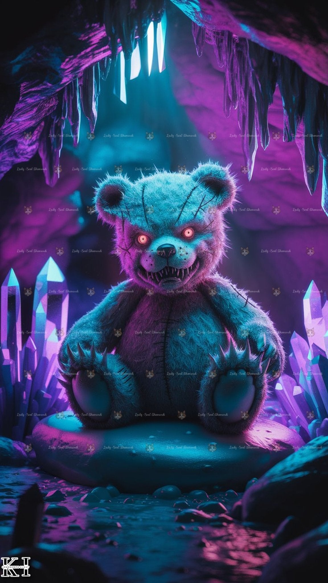 Verfluchter Teddy - Lucky Soul Diamonds