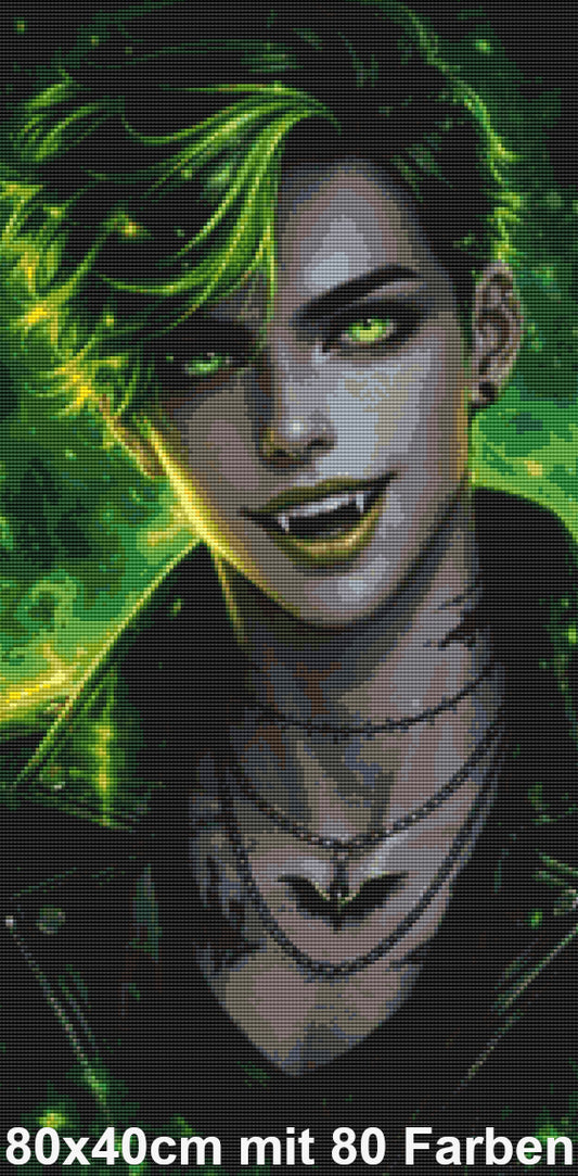 Neon Moon Vampire Boy