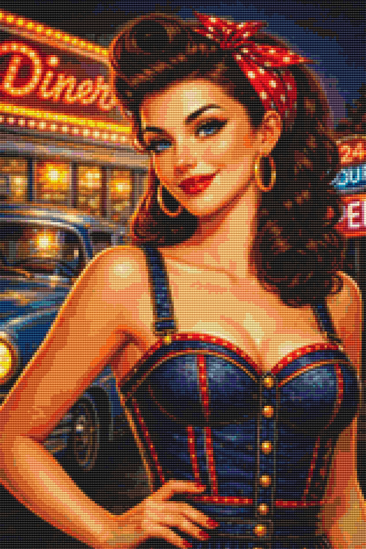 Rockabilly Diner Queen