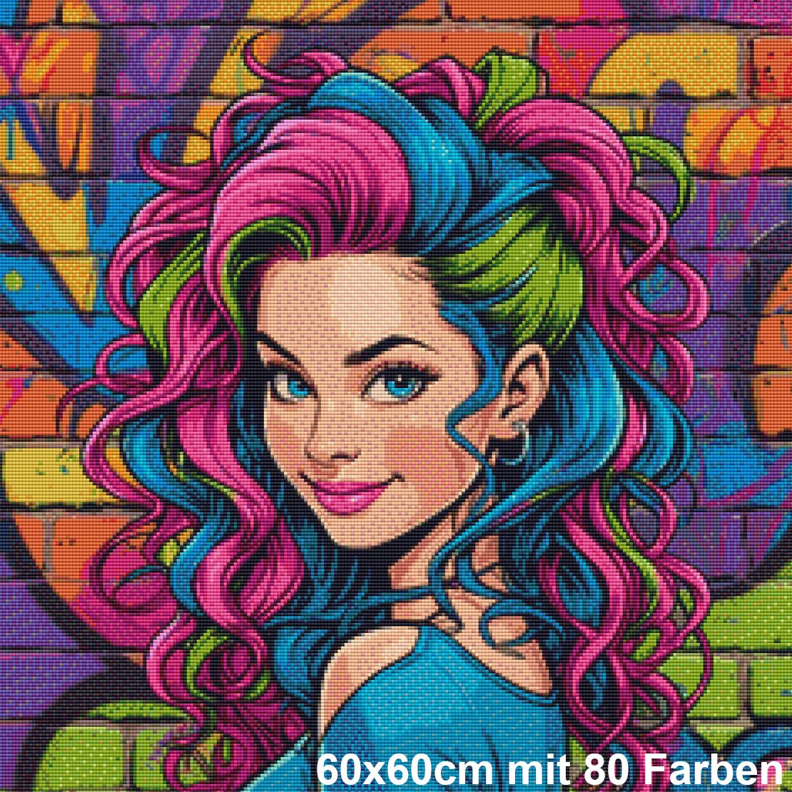 Vibrant Rebel Beauty - Lucky Soul Diamonds