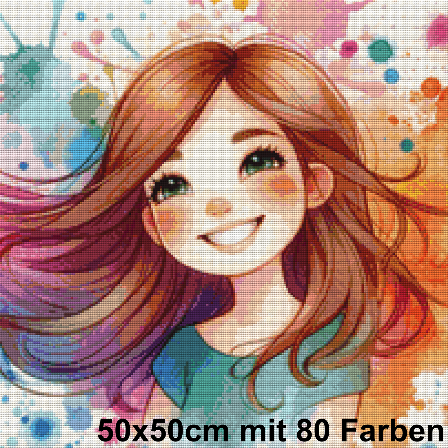 Ein Lächeln voller Farben