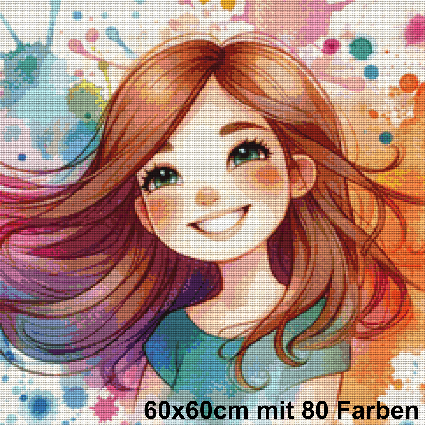 Ein Lächeln voller Farben