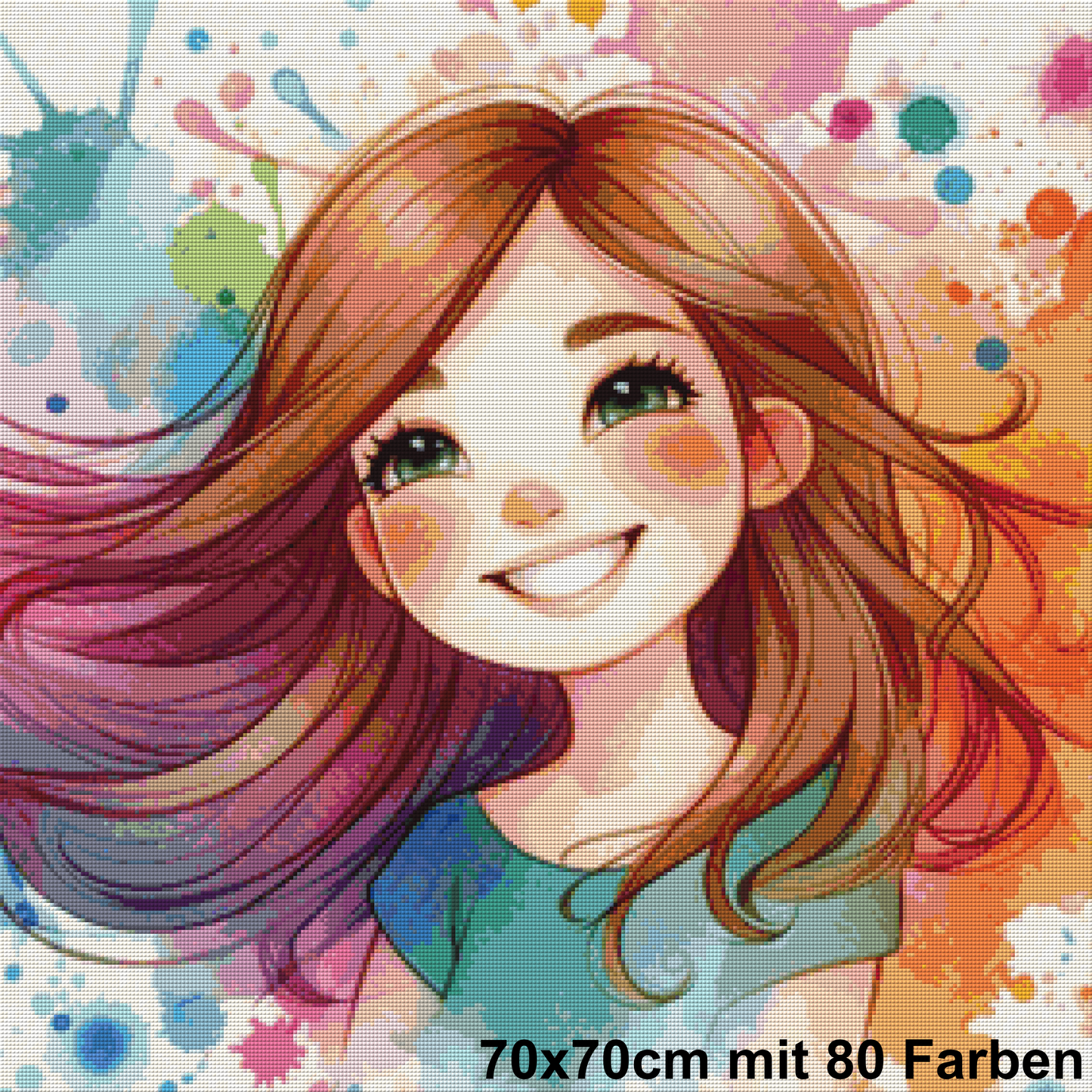 Ein Lächeln voller Farben