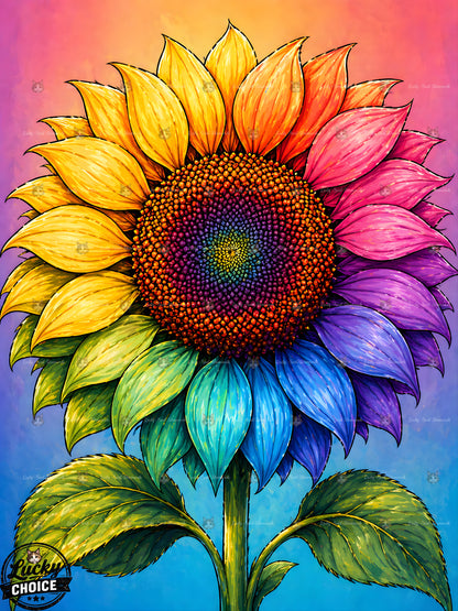 Regenbogen Sonnenblume | Lucky Choice 2.0