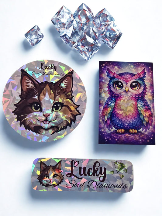 Lucky Soul Diamonds Sticker | 3er Set