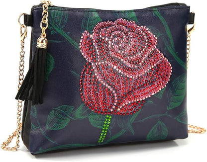 Umhängetasche „Rose Sparkle“ – Rose - Lucky Soul Diamonds