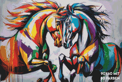 Farbtanz der Pferde - Lucky Soul Diamonds