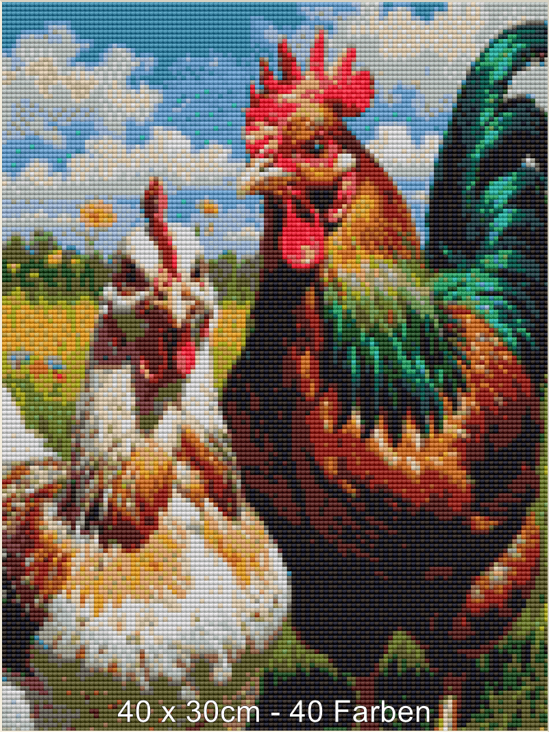 Nature Hühner - Lucky Soul Diamonds