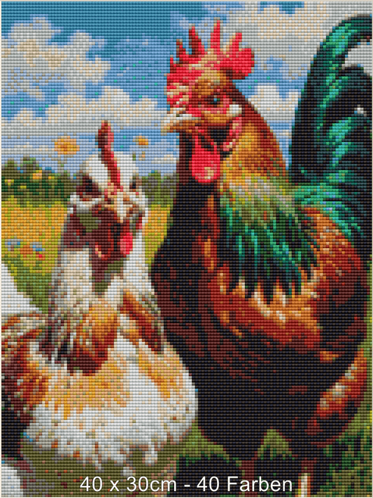 Nature Hühner - Lucky Soul Diamonds