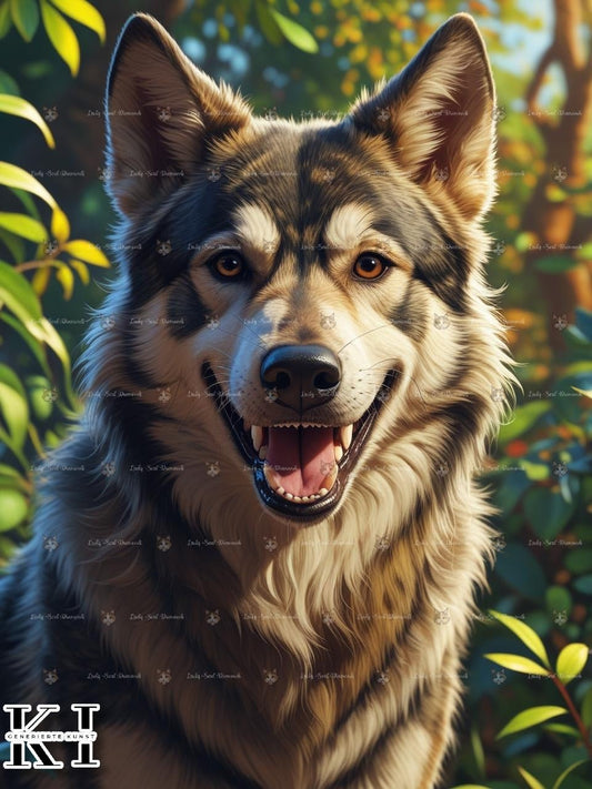 Nature Wolf - Lucky Soul Diamonds