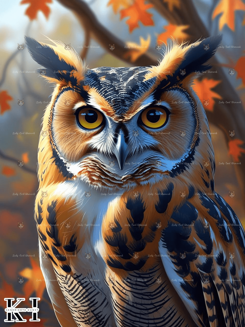 Nature Eule - Lucky Soul Diamonds