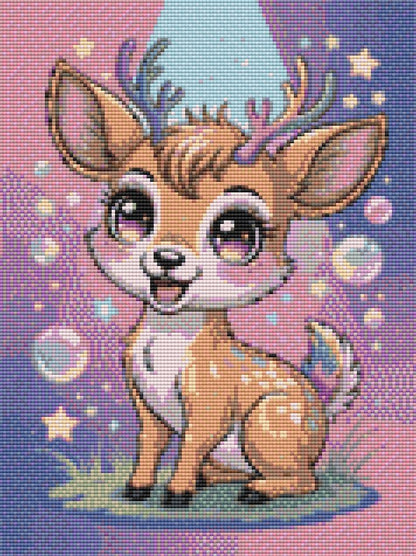 Liebevoller Hirsch - Lucky Soul Diamonds