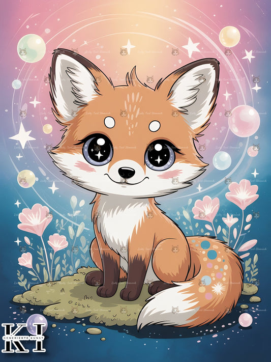 Liebevoller Fuchs - Lucky Soul Diamonds