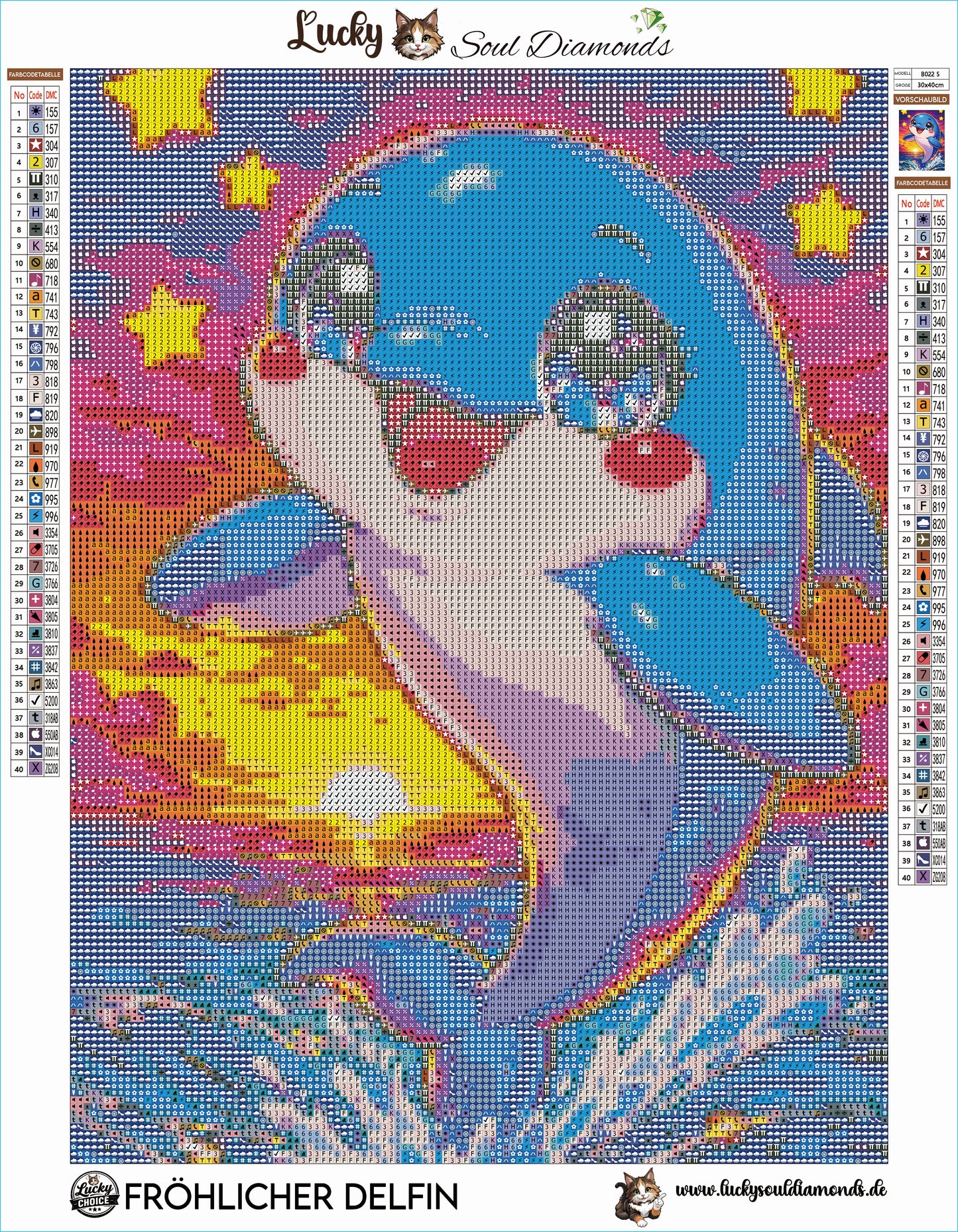 Fröhlicher Delfin | Lucky Choice 2.0