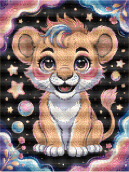 Liebevoller Löwe - Lucky Soul Diamonds