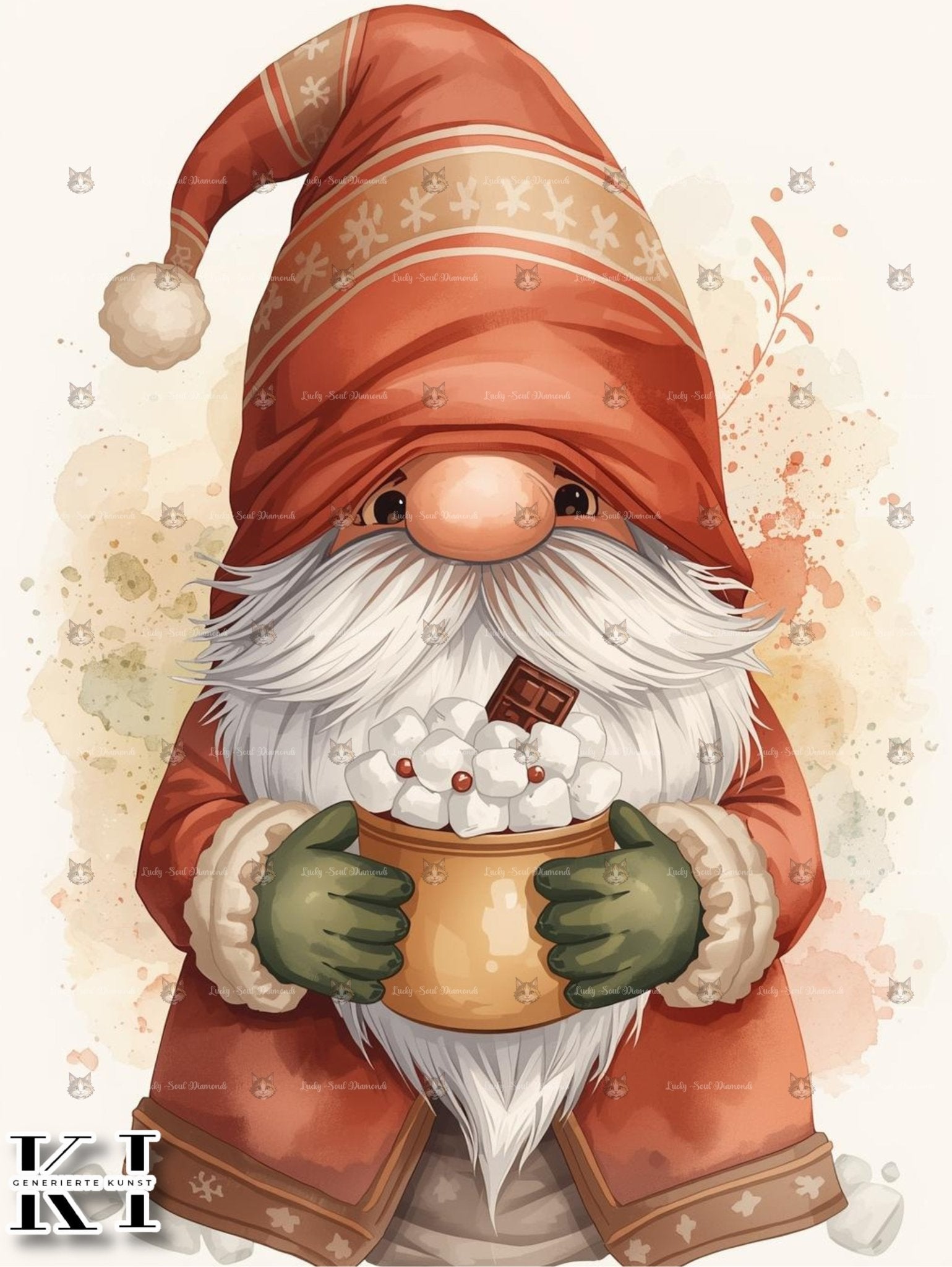 Christmas Gnom - Lucky Soul Diamonds