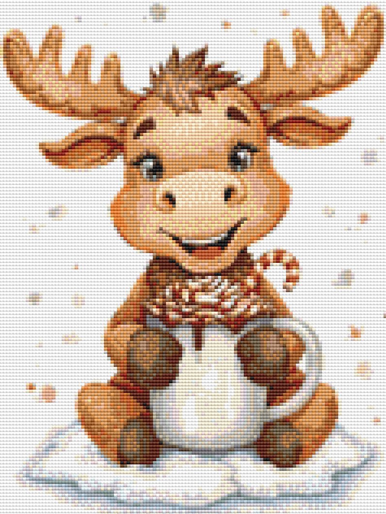 Christmas Elch - Lucky Soul Diamonds