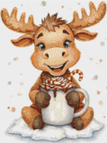 Christmas Elch - Lucky Soul Diamonds