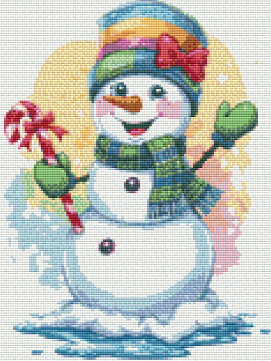 Bunter Schneemann - Lucky Soul Diamonds