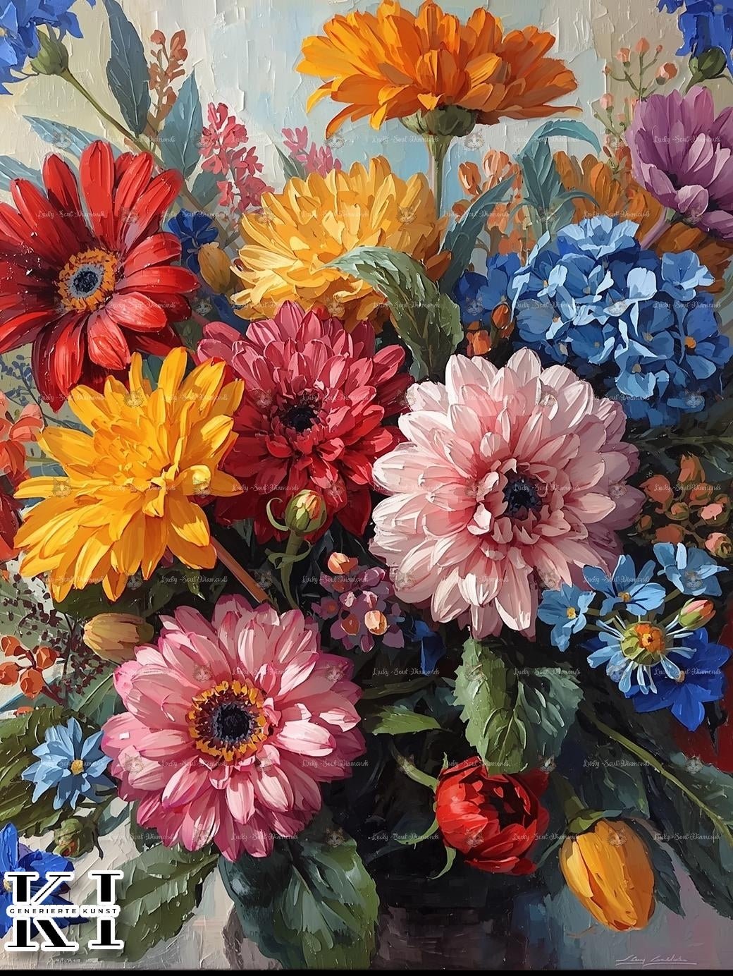 Frühlingstraum Bouquet - Lucky Soul Diamonds