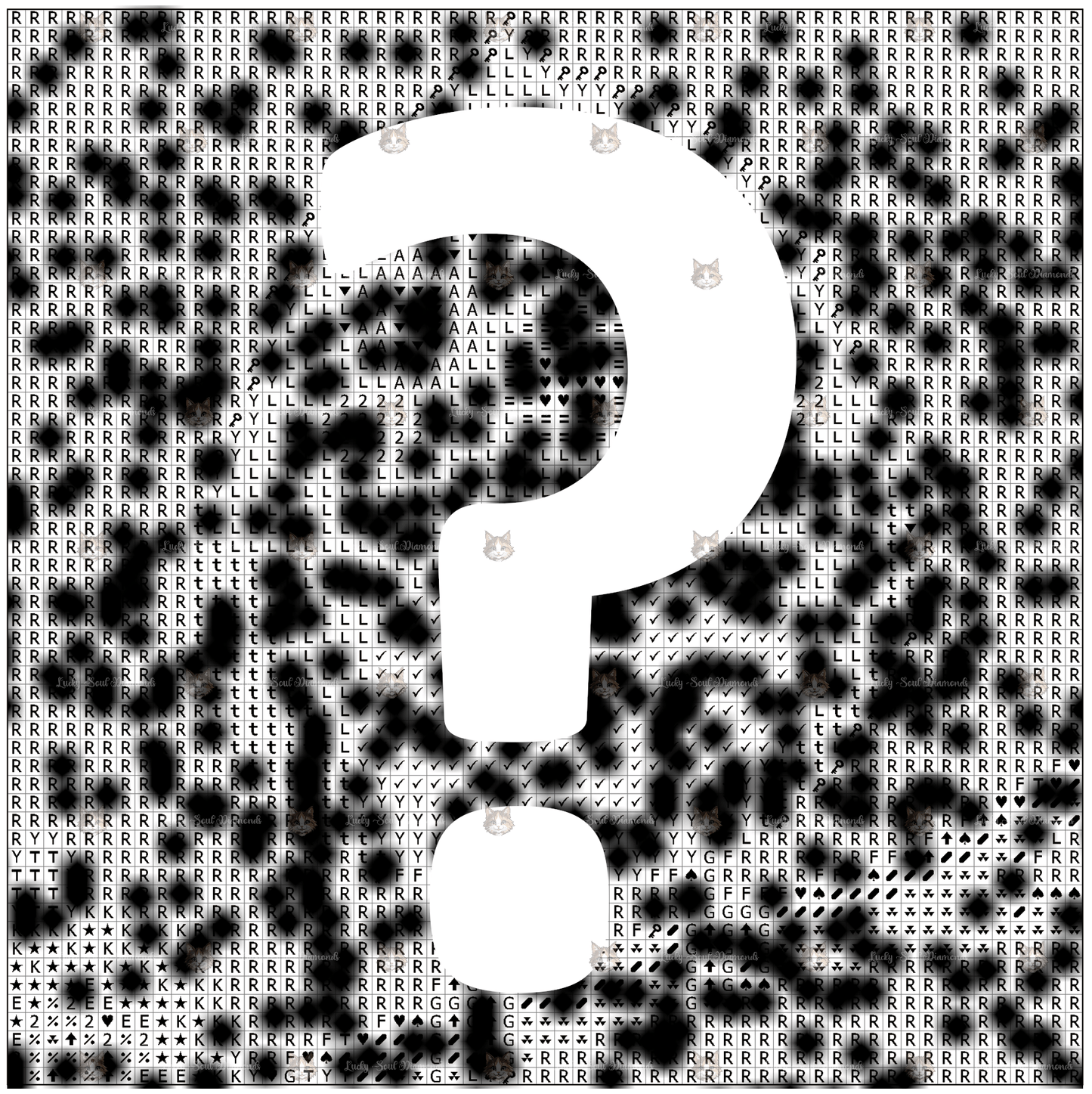 Happy Eule Mystery Painting - Lucky Soul Diamonds