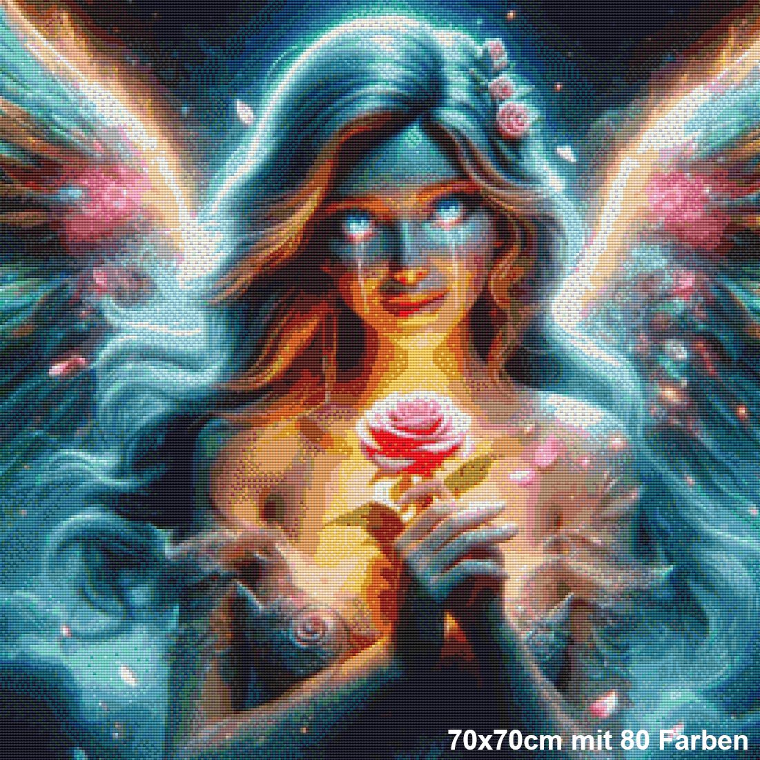 Weinender Engel - BB Fresh Diamond Art