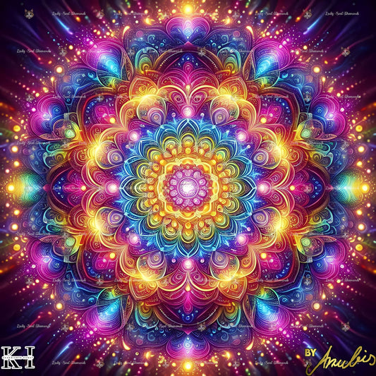 Colorful Mandala - Lucky Soul Diamonds