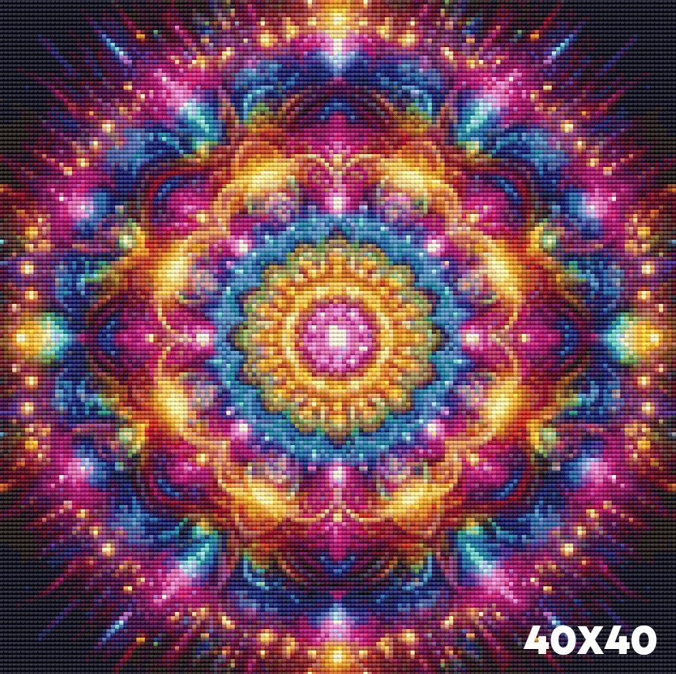 Colorful Mandala - Lucky Soul Diamonds