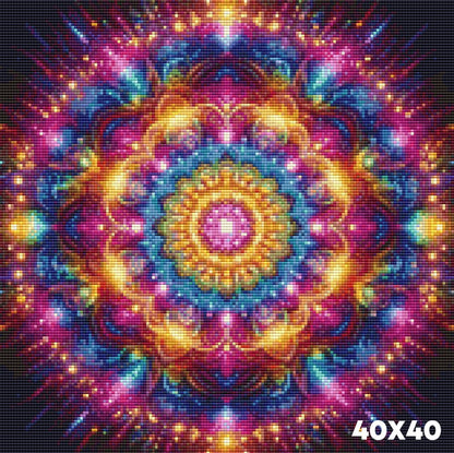 Colorful Mandala - Lucky Soul Diamonds