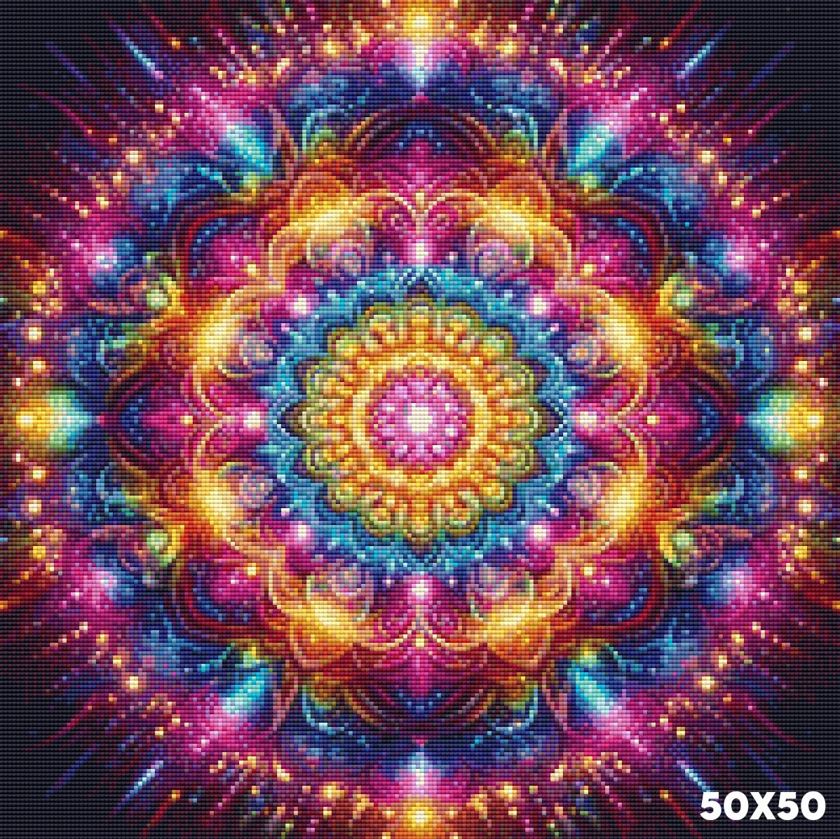 Colorful Mandala - Lucky Soul Diamonds