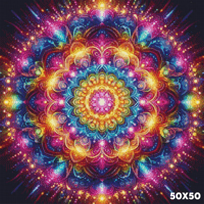 Colorful Mandala - Lucky Soul Diamonds