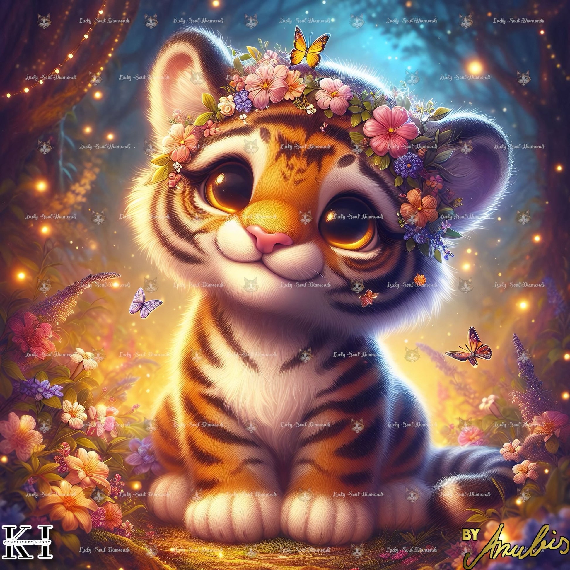 Sweet Baby Tiger - Lucky Soul Diamonds