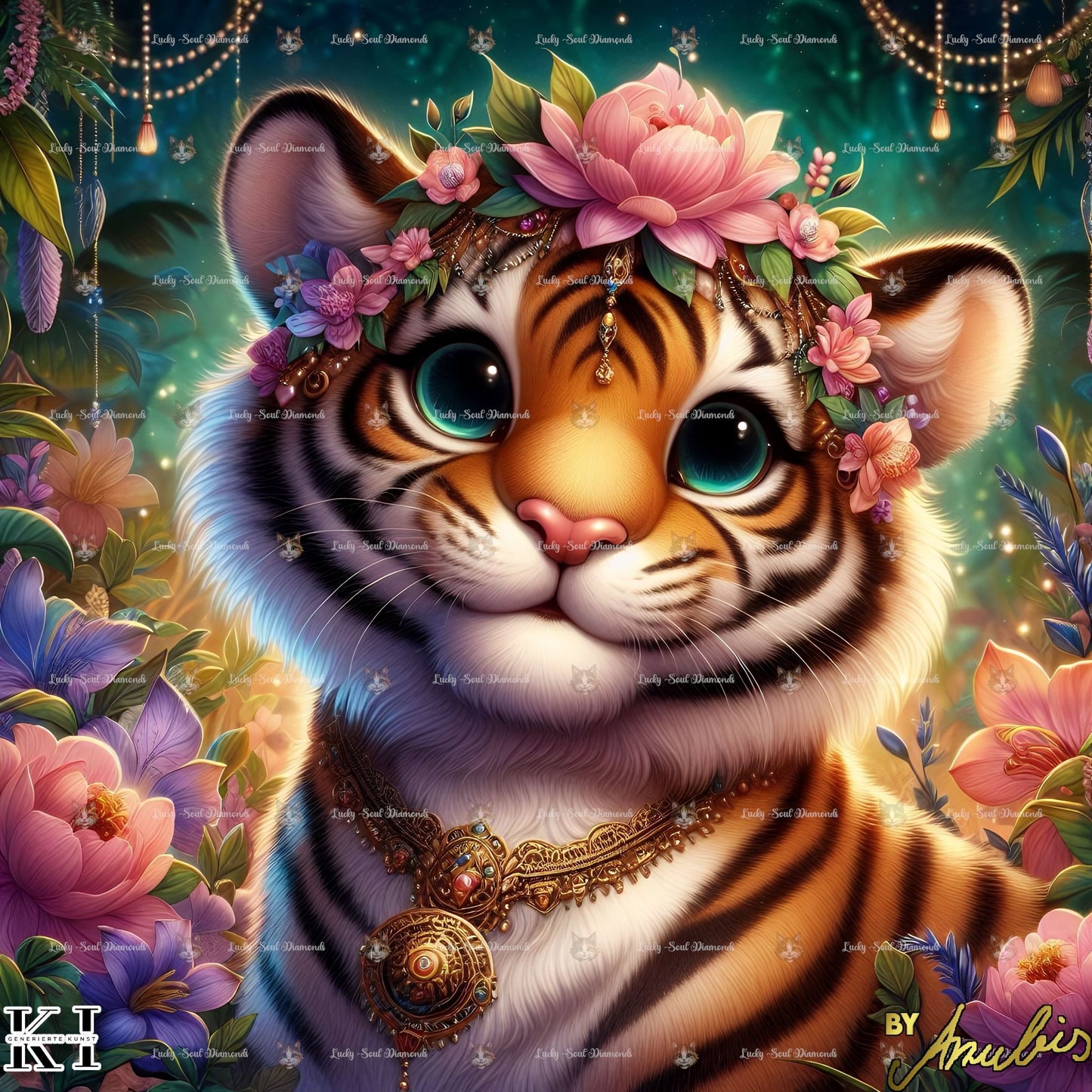 Indian Baby Tiger - Lucky Soul Diamonds