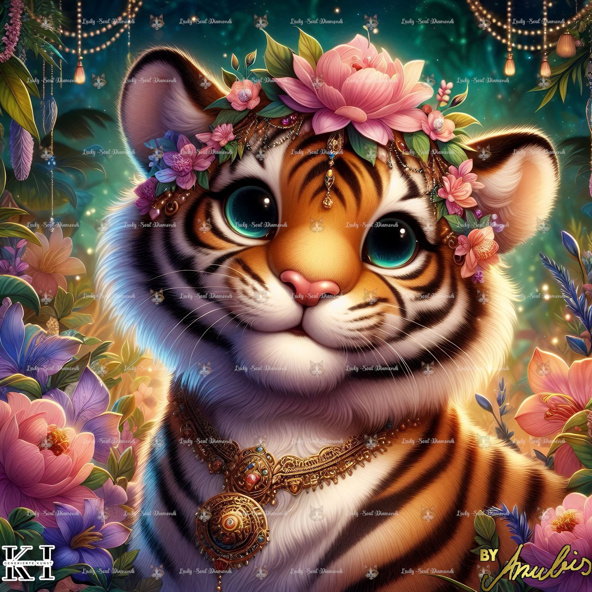 Indian Baby Tiger - Lucky Soul Diamonds