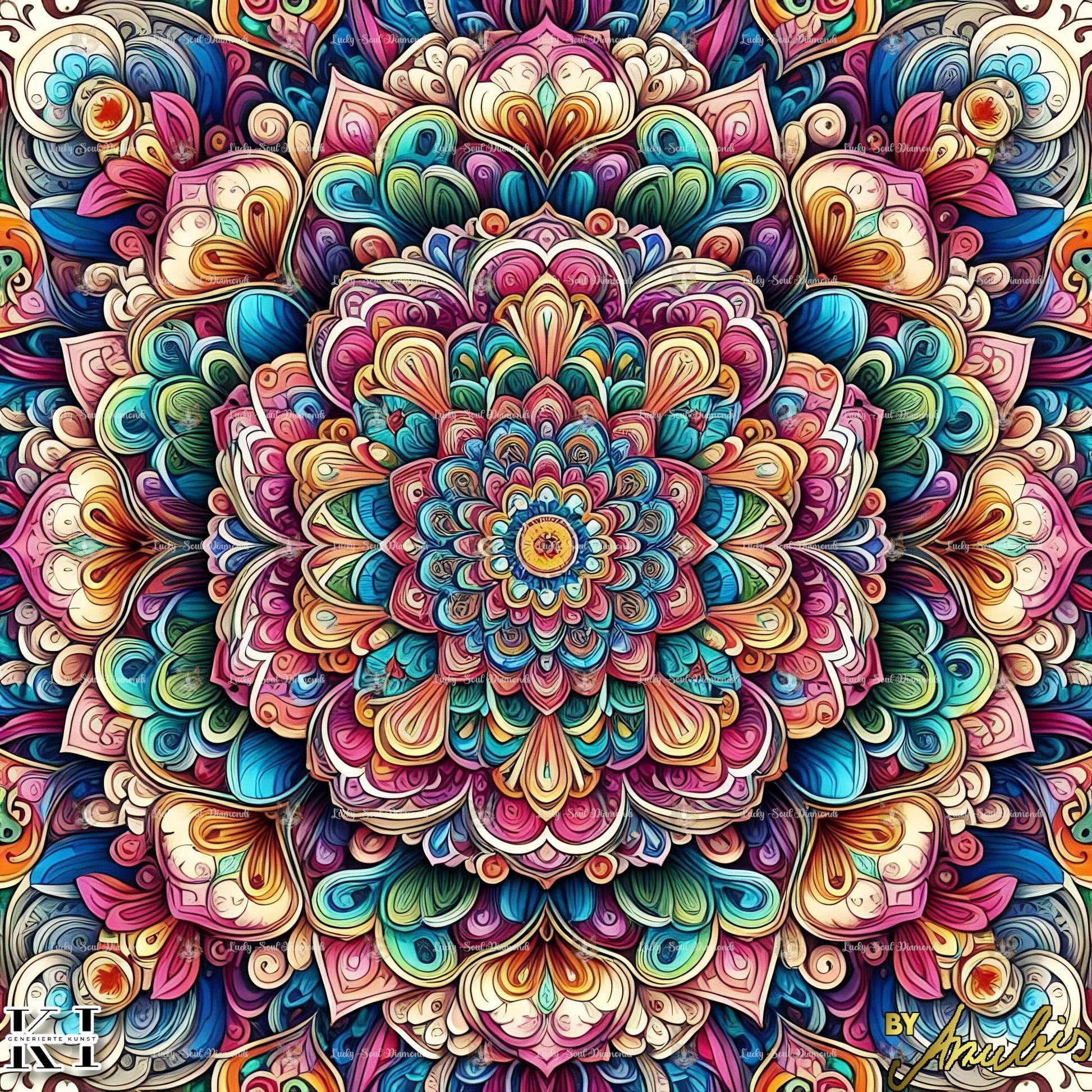 Mandala Journey Part 2 - Lucky Soul Diamonds