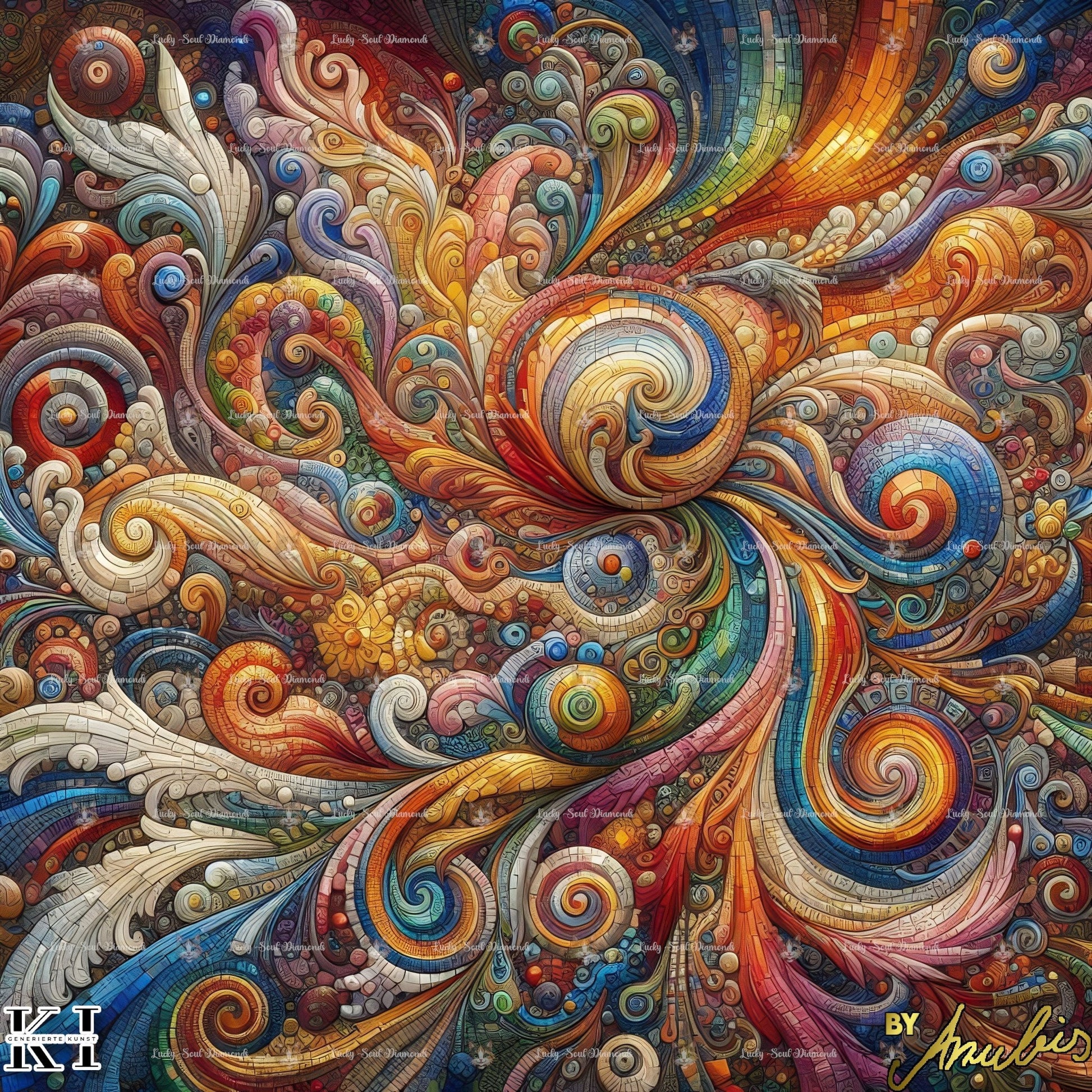 Mandala Journey Part 5 - Lucky Soul Diamonds