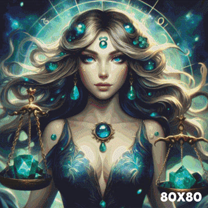 Sternzeichen Waage - Lucky Soul Diamonds