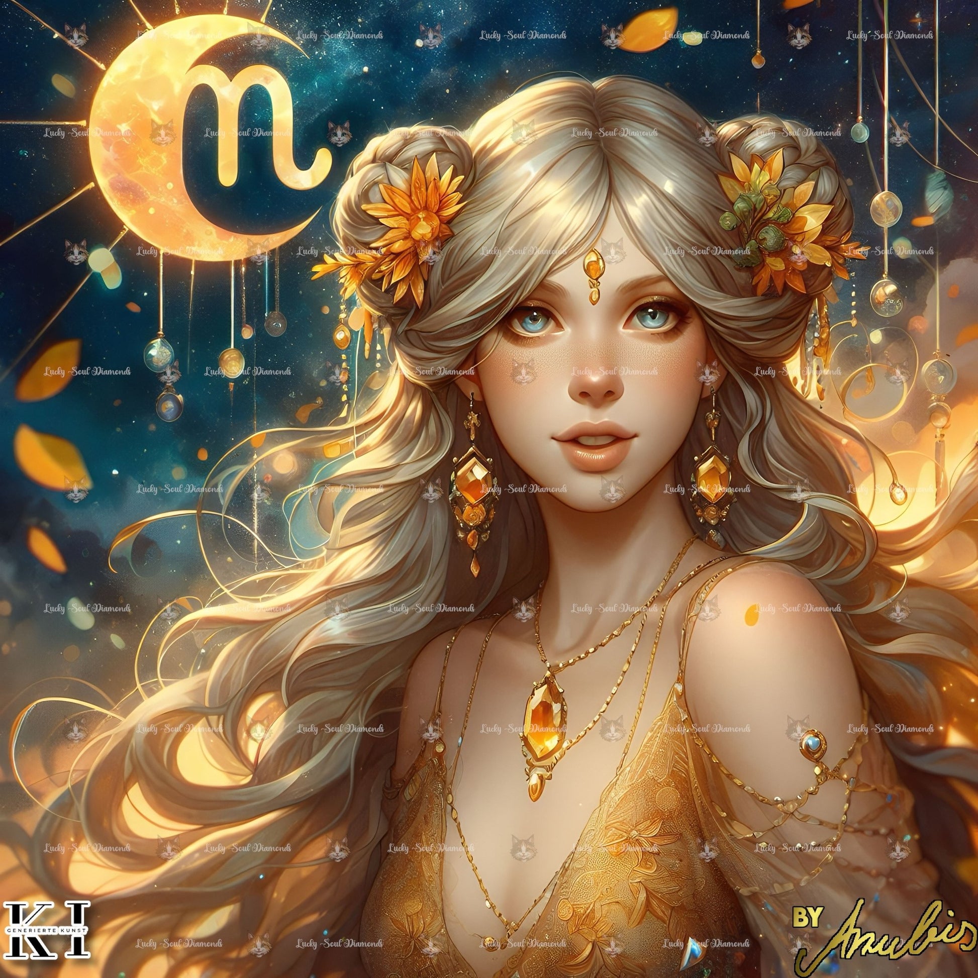 Sternzeichen Jungfrau - Lucky Soul Diamonds