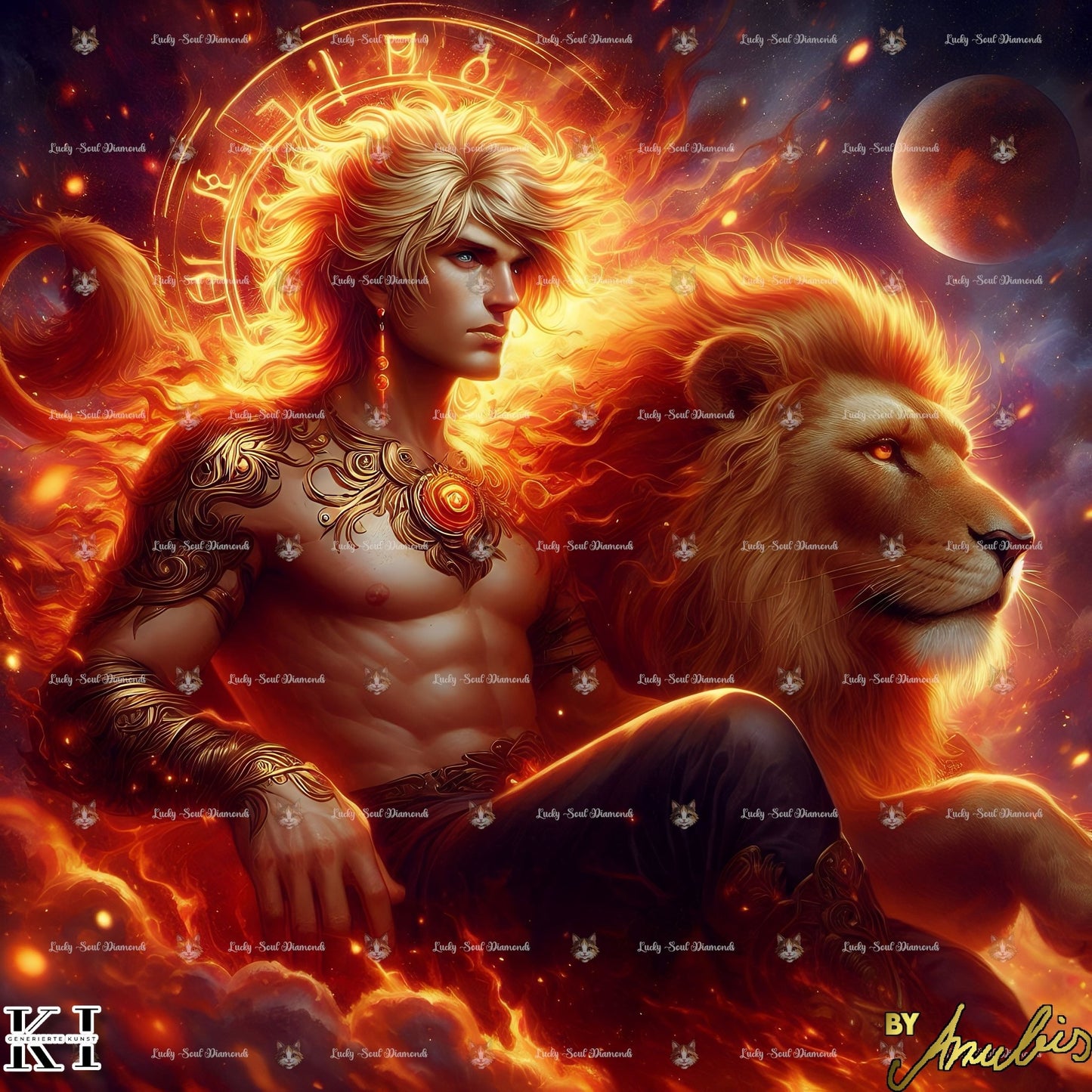 Sternzeichen Löwe - Lucky Soul Diamonds