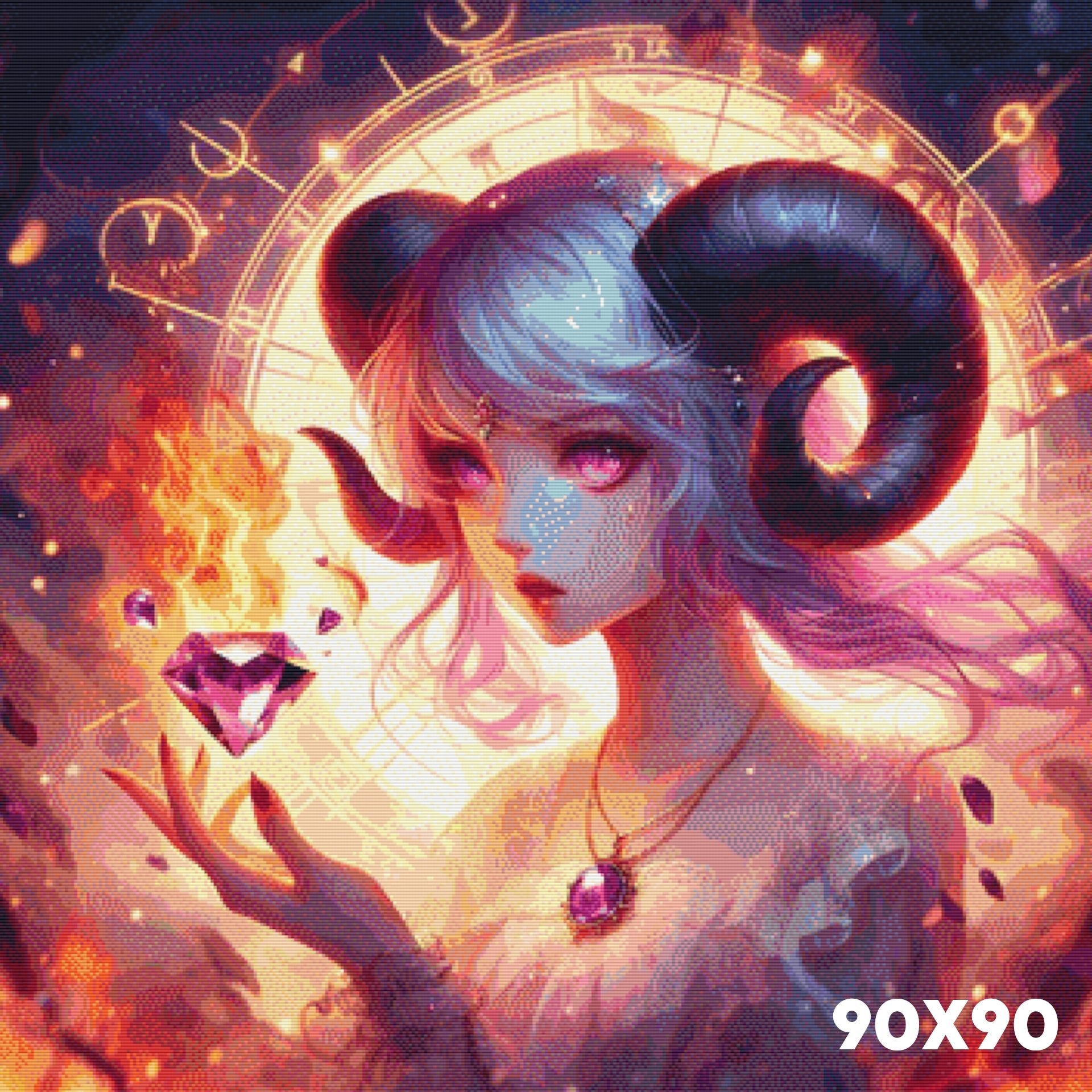 Sternzeichen Widder - Lucky Soul Diamonds