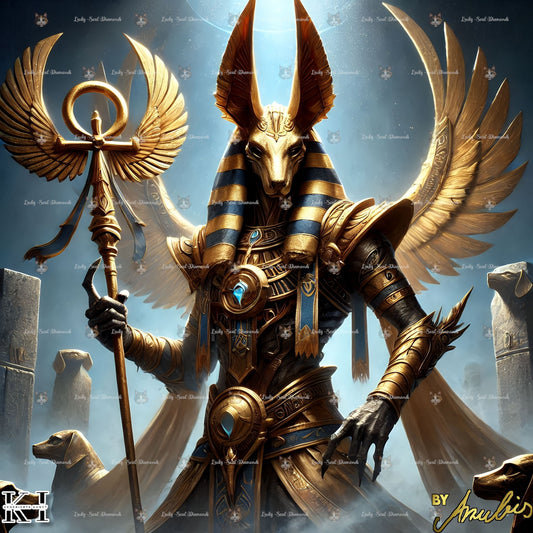 Golden Anubis - Lucky Soul Diamonds