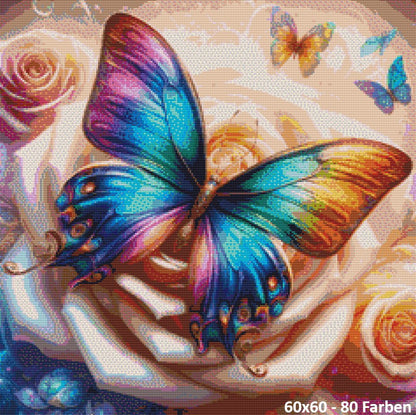 Rainbow Butterfly - Lucky Soul Diamonds