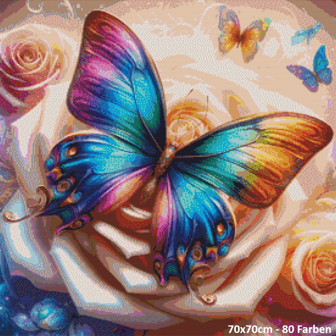 Rainbow Butterfly - Lucky Soul Diamonds