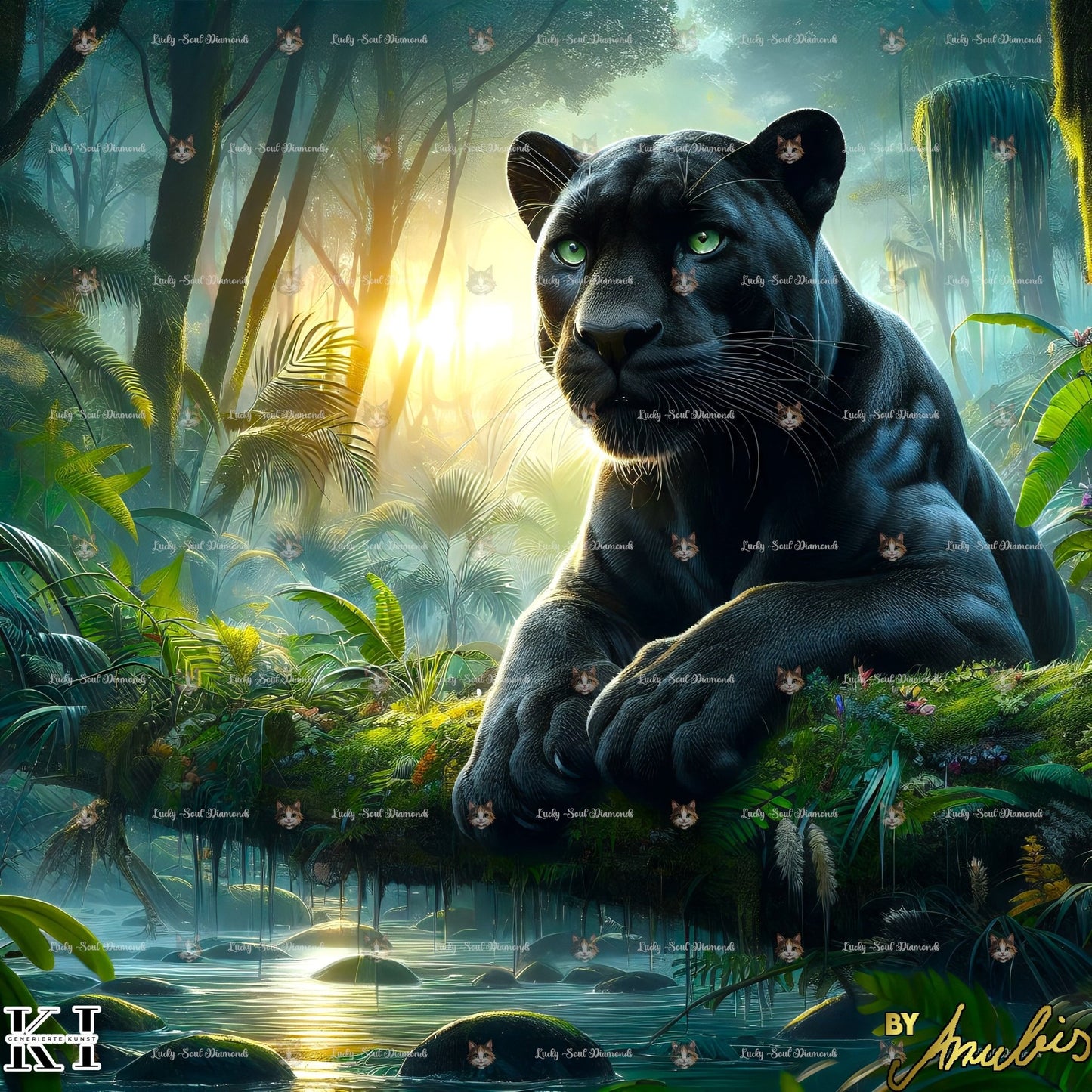 Stolzer Panther - Lucky Soul Diamonds