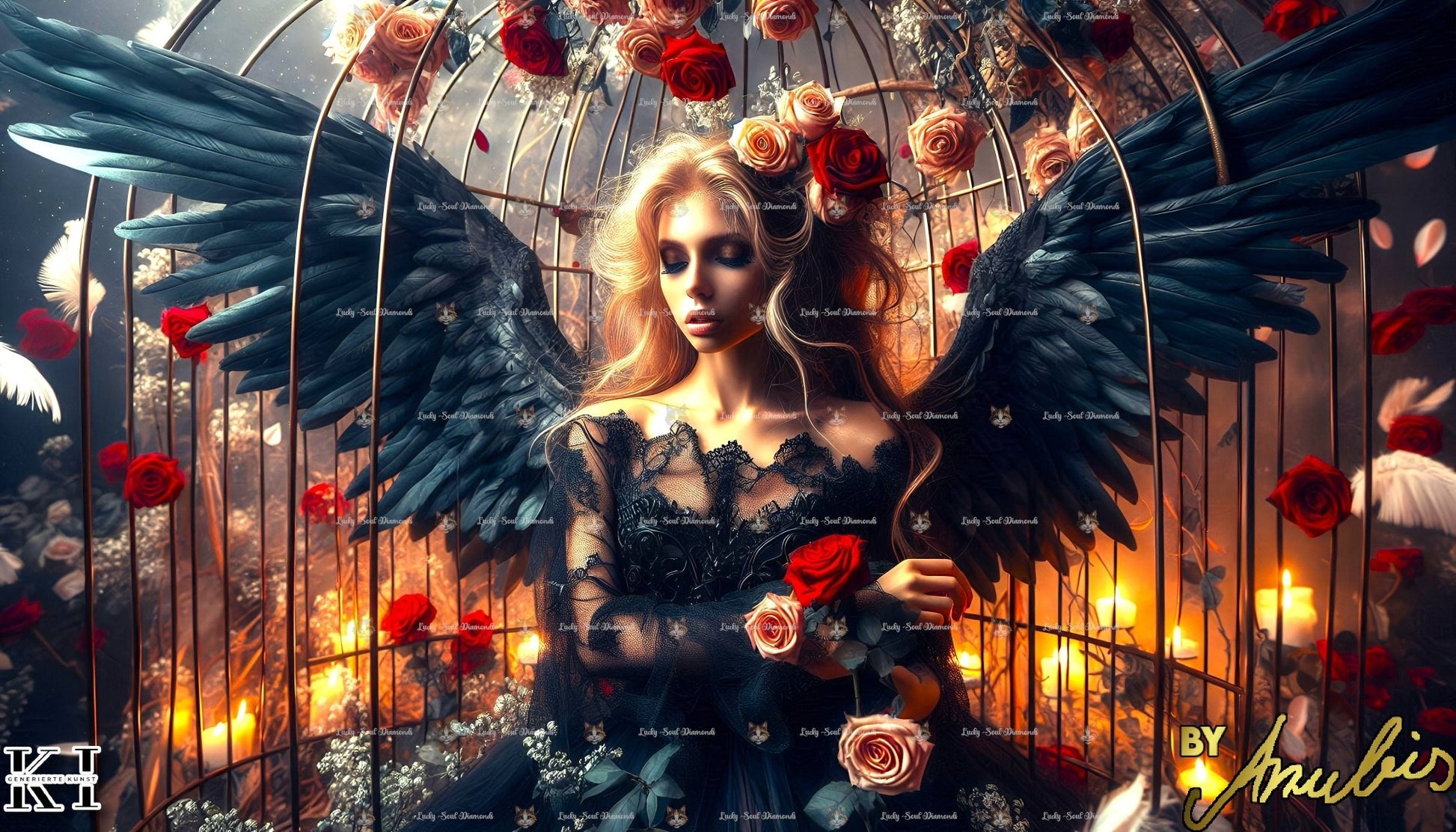 Seraphina - Der gefallene Engel - Lucky Soul Diamonds